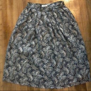 Liz Claiborne patterned skirt